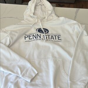 White Sweatshirt Classic Pullover Style